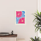 Viva Magenta Daisies Poster Gallery Image 2