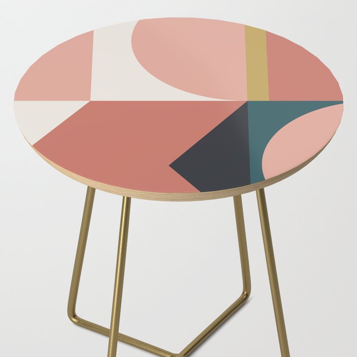 Maximalist Geometric 02 Side Table Gallery Image 2