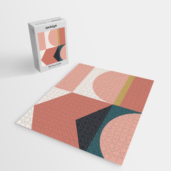 Maximalist Geometric 02 Jigsaw Puzzle Gallery Image 2