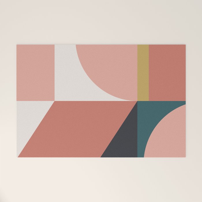 Maximalist Geometric 02 Welcome Mat Gallery Image 1