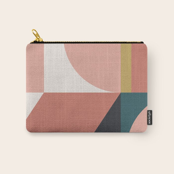Maximalist Geometric 02 Carry All Pouch Gallery Image 1