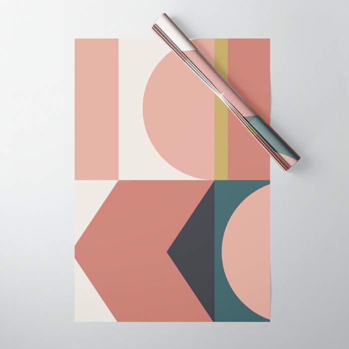 Maximalist Geometric 02 Wrapping Paper Gallery Image 1