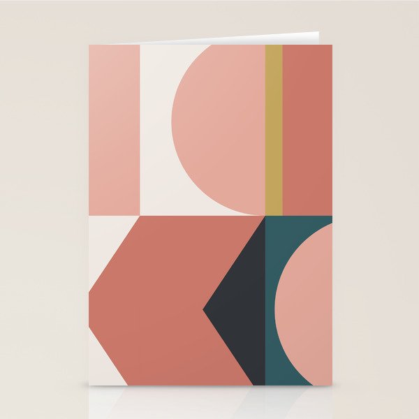 Maximalist Geometric 02 Stationery Card Gallery Image 2