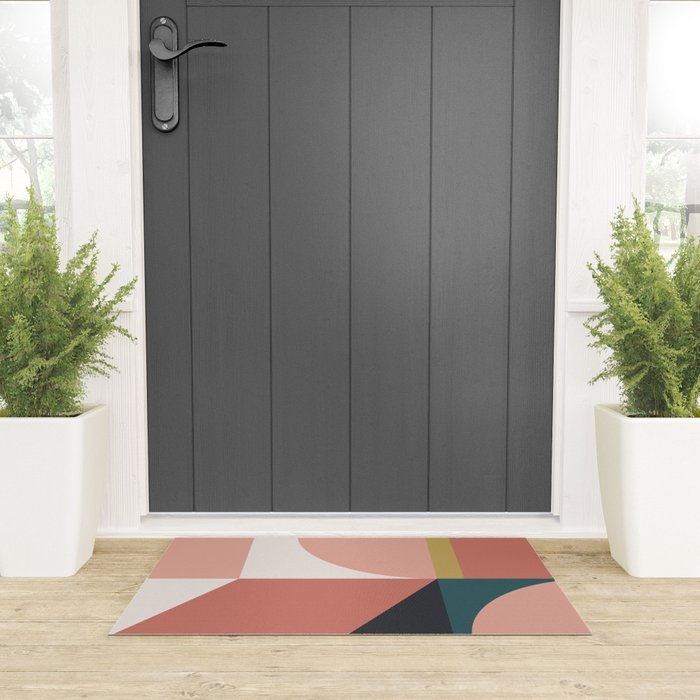 Maximalist Geometric 02 Welcome Mat Gallery Image 3