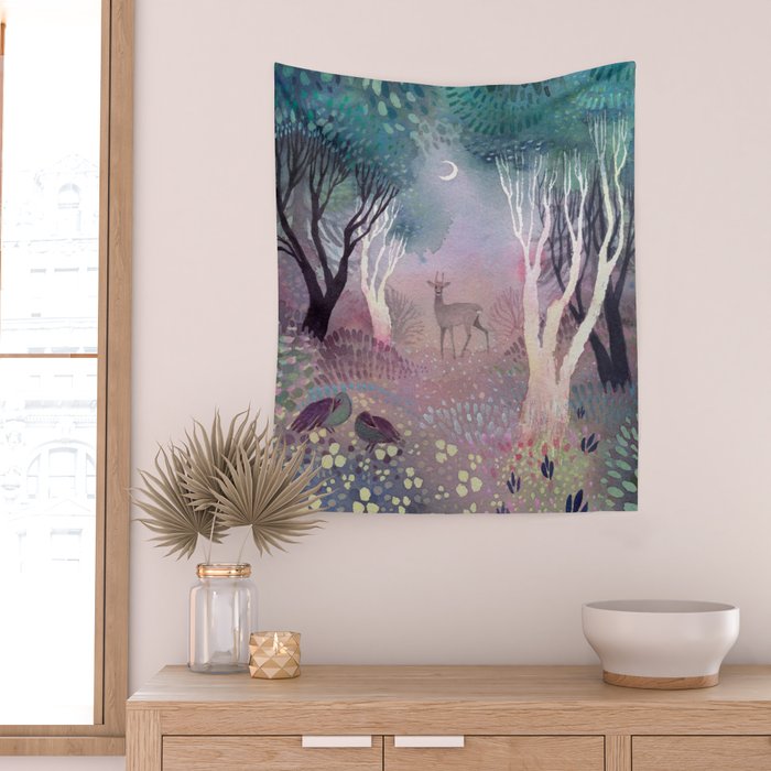 Midsummer Night Wall Tapestry Gallery Image 2