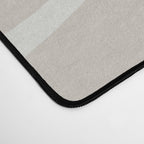 Modern Liquid Swirl Abstract Pattern in Neutral Light Beige Tones Desk Mat Gallery Image 4