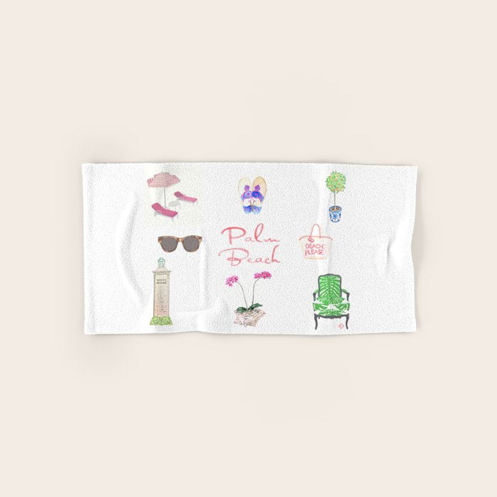PALM BEACH Bath Towel Gallery Image 1