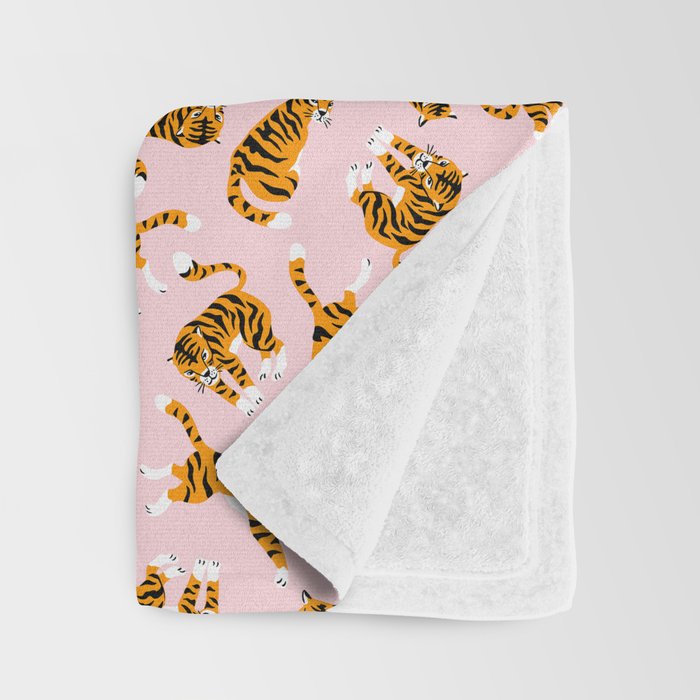 Cute tigers Throw Blanket Gallery Image 3