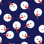 Snowmen pattern on dark Coffee Mug Gallery Image 2