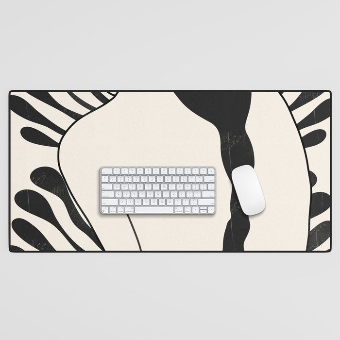 Abstract Art Nude Woman Desk Mat Gallery Image 1