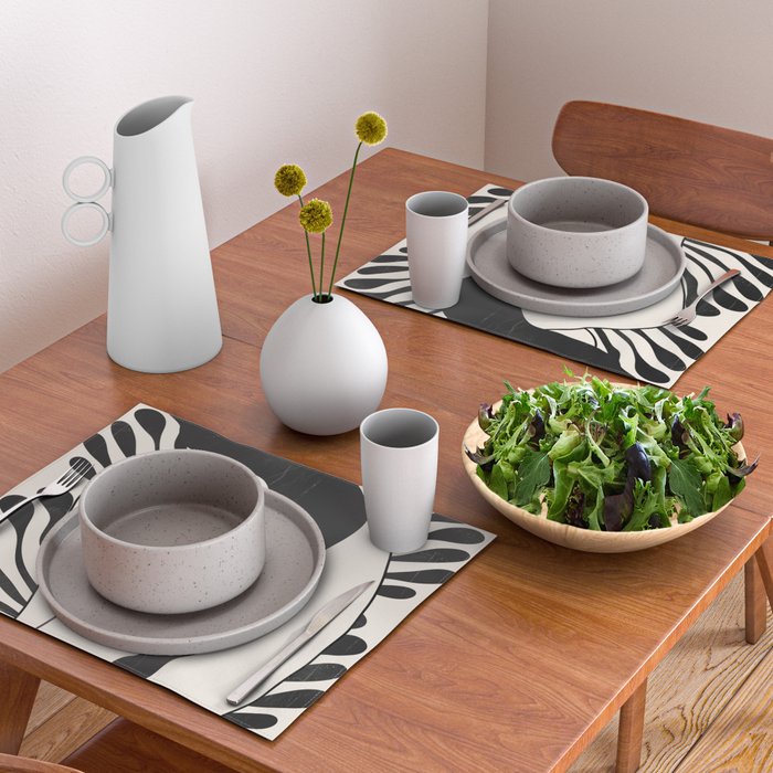 Abstract Art Nude Woman Placemat Gallery Image 2