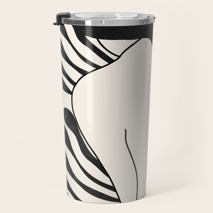 Abstract Art Nude Woman Travel Mug Gallery Image 3