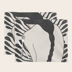 Abstract Art Nude Woman Placemat Gallery Image 1