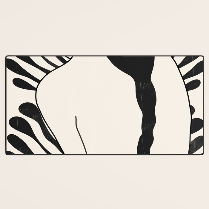 Abstract Art Nude Woman Desk Mat Gallery Image 3