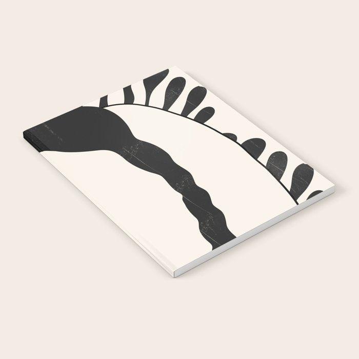Abstract Art Nude Woman Notebook Gallery Image 1