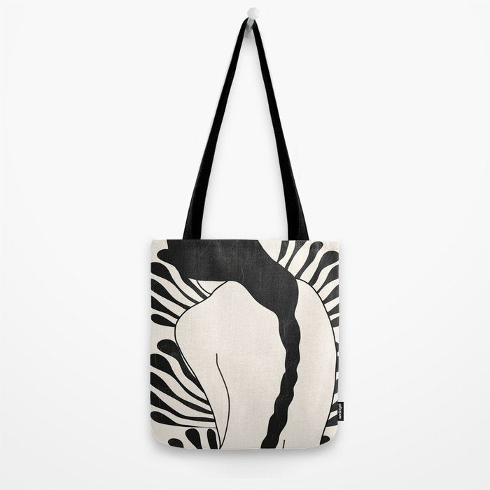 Abstract Art Nude Woman Tote Bag Gallery Image 2