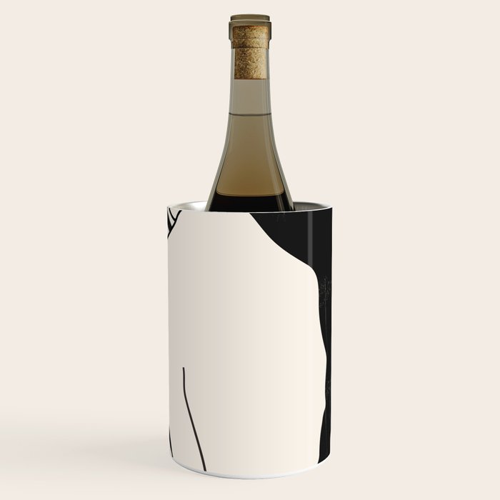 Abstract Art Nude Woman Wine Chiller Gallery Image 1
