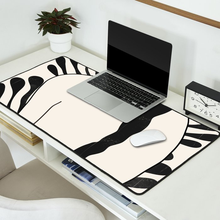 Abstract Art Nude Woman Desk Mat Gallery Image 2