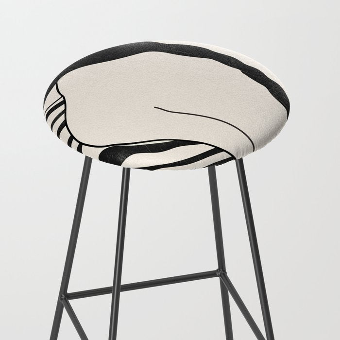 Abstract Art Nude Woman Stool Gallery Image 2