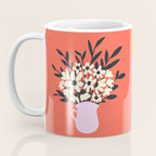 Retro 70s Spooky Flower Vase Coffee Mug Gallery Image 3