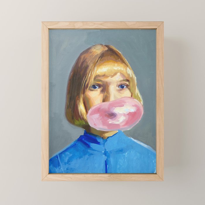 Violet B. Mini Art Print Gallery Image 1