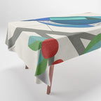Blue Bird Tablecloth Gallery Image 1