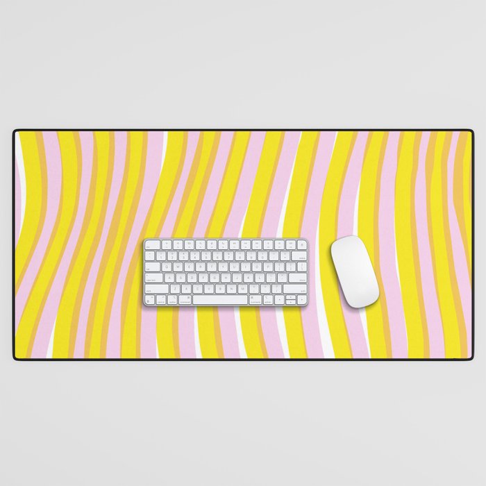 waves at sunrise Desk Mat Gallery Image 1