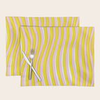 waves at sunrise Placemat Gallery Image 1