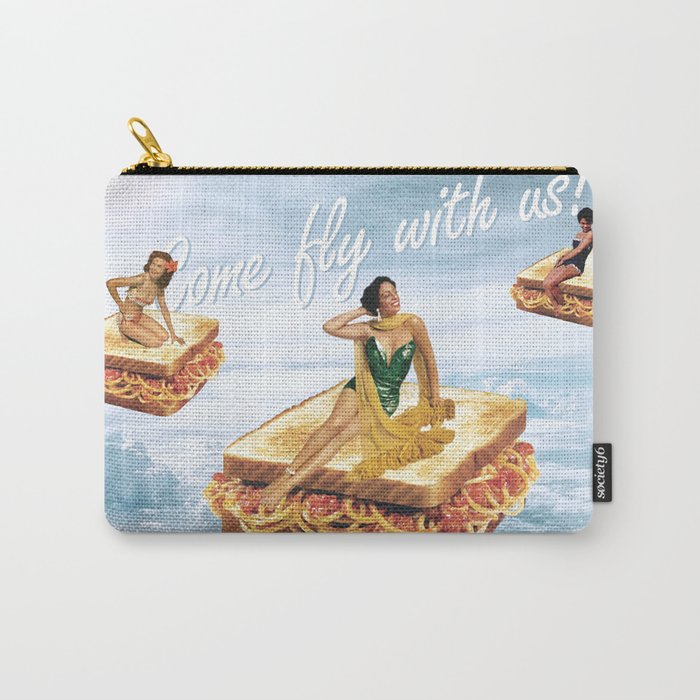 Sandwich Airlines - Come fly with us! Carry All Pouch Gallery Image 1