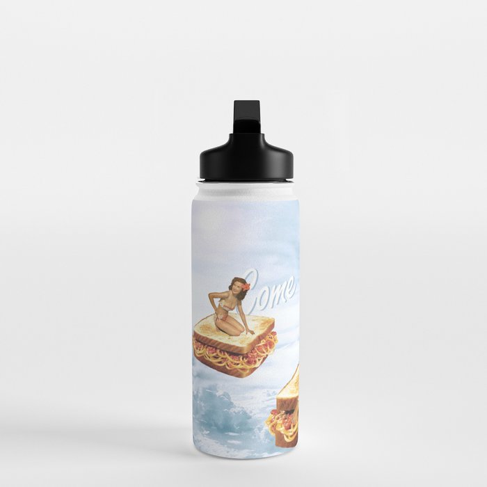 Sandwich Airlines - Come fly with us! Water Bottle Gallery Image 3