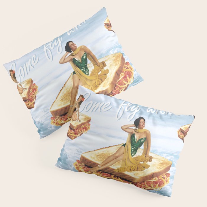 Sandwich Airlines - Come fly with us! Pillow Sham Gallery Image 1