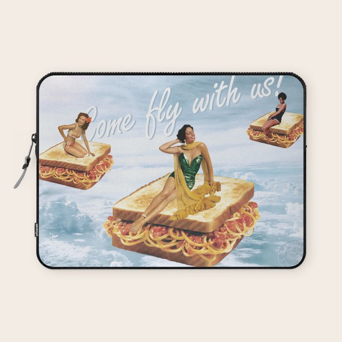 Sandwich Airlines - Come fly with us! Laptop Sleeve Gallery Image 1
