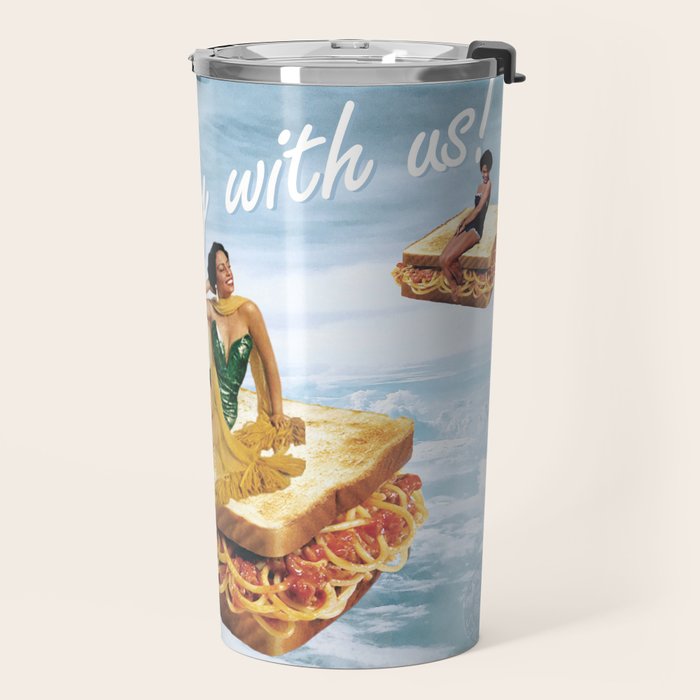 Sandwich Airlines - Come fly with us! Travel Mug Gallery Image 2