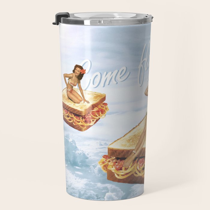 Sandwich Airlines - Come fly with us! Travel Mug Gallery Image 3