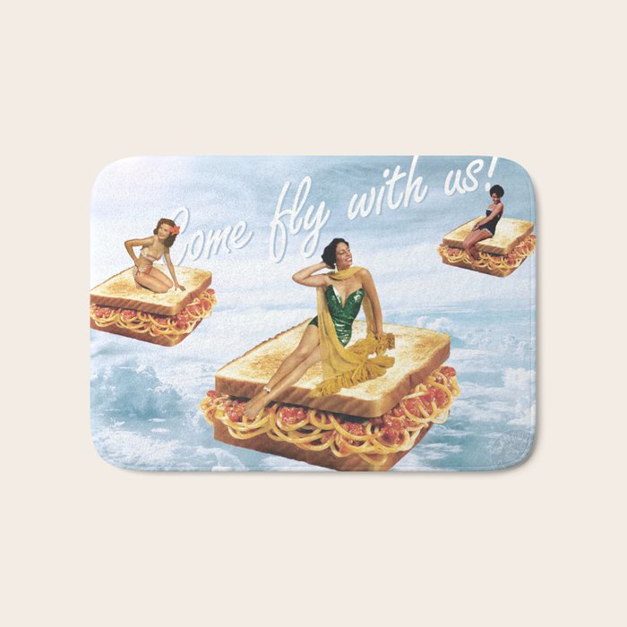 Sandwich Airlines - Come fly with us! Bath Mat Gallery Image 1