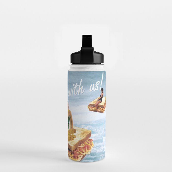 Sandwich Airlines - Come fly with us! Water Bottle Gallery Image 2