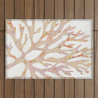 Marine corals Outdoor Rug Gallery Image 1
