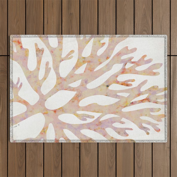 Marine corals Outdoor Rug Gallery Image 1