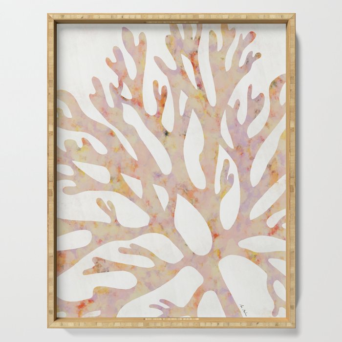 Marine corals Serving Tray Gallery Image 1