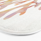 Marine corals Bath Mat Gallery Image 3