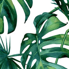 Classic Palm Leaves Tropical Jungle Green Coffee Mug Gallery Image 2
