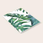 Classic Palm Leaves Tropical Jungle Green Notebook Gallery Image 2