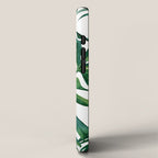 Classic Palm Leaves Tropical Jungle Green iPhone Case Gallery Image 2