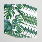 Classic Palm Leaves Tropical Jungle Green Wrapping Paper Gallery Image 3