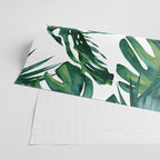 Classic Palm Leaves Tropical Jungle Green Wrapping Paper Gallery Image 2
