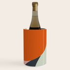 abstract mid mod organic shapes Wine Chiller Gallery Image 2