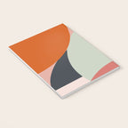 abstract mid mod organic shapes Notebook Gallery Image 3