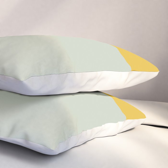 abstract mid mod organic shapes Pillow Sham Gallery Image 3