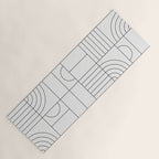 My Favorite Geometric Patterns No.19 - White Yoga Mat Gallery Image 1