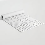 My Favorite Geometric Patterns No.19 - White Yoga Mat Gallery Image 2
